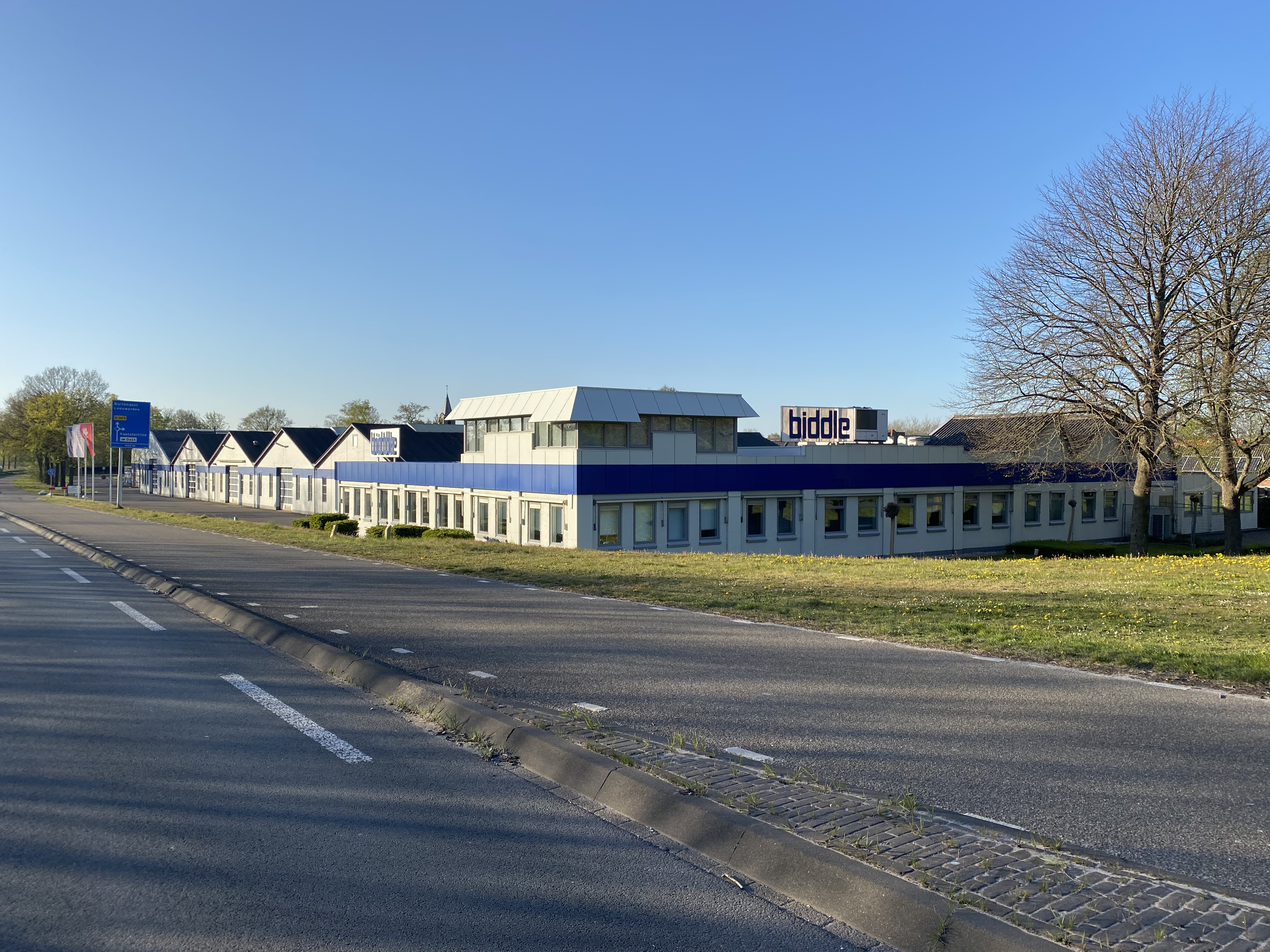 Biddle Kootstertille pand